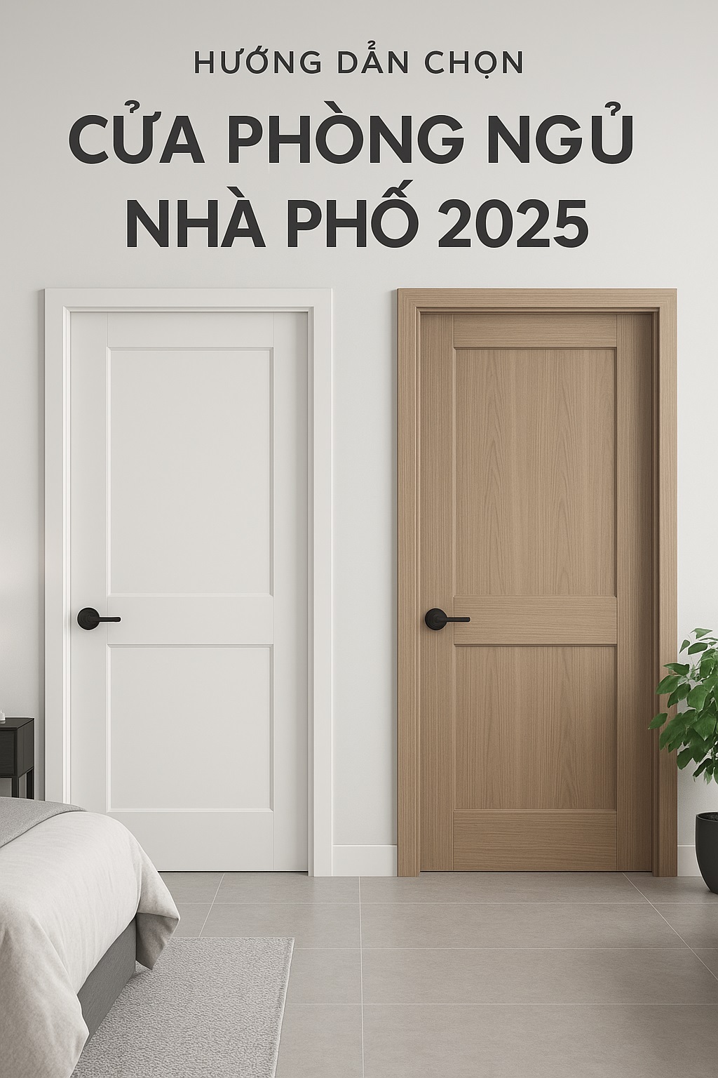 Chọn cửa phòng ngủ